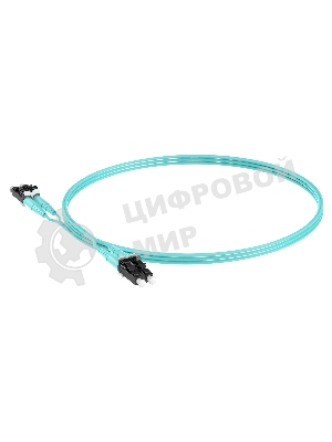 Патч-корд Panduit FX2ELLNLNSNM002 2x50/125 OM3 LC дуплекс-LC дуплекс 2м LSZH аквамарин