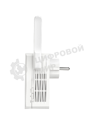 Сетевой адаптер TP-Link SOHO TL-WA860RE 300Mbps Wireless N Wall Plugged Range Extender with AC Passthrough, QCA(Atheros), 2T2R, 2.4GHz, 802.11b/g/n, 1 10/100Mbps LAN port, Range Extender button, Range Extender mode, suppo поставляется без кабеля RJ-45