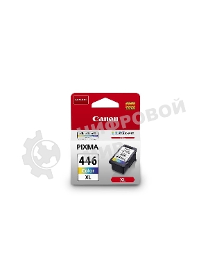 Картридж струйный Canon CL-446XL (8284B001) для Canon PIXMA MG2440/2540. Цветной, 300 стр.