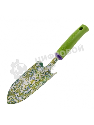 Совок посадочный широкий Palisad 80х330 мм, стальной, пластиковая рукоятка