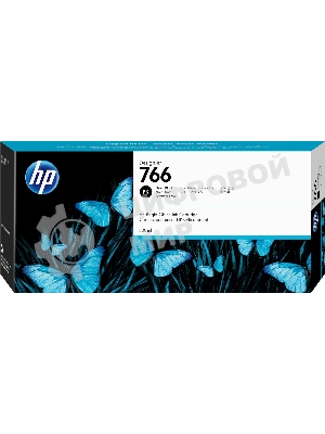 Картридж струйный HP 766 черный фото для HP DesignJet XL 3600 MFP, 300 мл