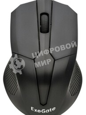 Мышь беспроводная ExeGate Professional Standard BT-070 черный, 1600 dpi, радиоканал, Bluetooth, USB, кнопки - 6