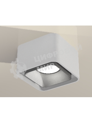 Светильник Ambrella Light XS7832003 SWH/SSL белый песок/серебро песок MR16 GU5.3 (C7832, N7703)