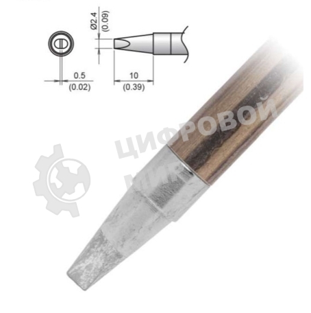 Жало для паяльника Hakko T39-D24