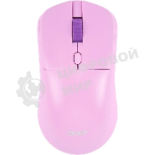 Мышь Acer OMR501 фиолетовый оптическая 1600dpi silent беспров. USB 4but (ZL.MCE11.017)