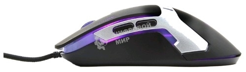 Мышь проводная Gembird MG-520 черный, 3200 dpi, USB, кнопки - 6