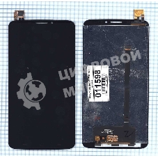 Дисплей для Alcatel One Touch Hero 8020D черный