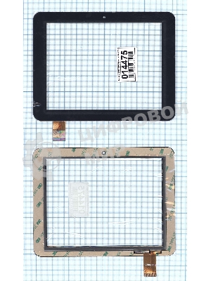 Сенсорное стекло (тачскрин) JA-Z7Z85 V1.0, черное