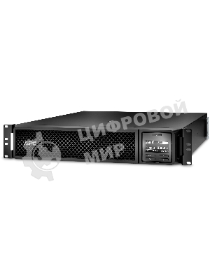 Источник бесперебойного питания APC Smart-UPS SRT, 1000VA/1000W, On-Line, Extended-run, Black, Rack 2U (Tower convertible), черный Pre-Inst. Web/SNMP