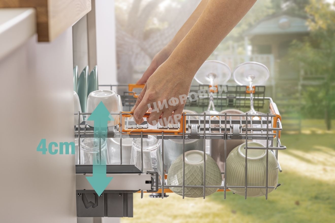 Встраиваемая посудомоечная машина Gorenje GV693A65AD, черный, 59.8 см, 16 компл., 38 дБ, класс A+++