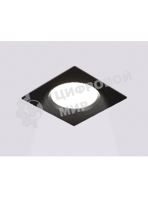 Светильник Ambrella light TN51917 BK черный GX53 max 12W 115*115*23