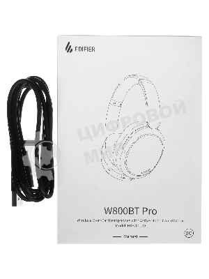 Гарнитура мониторные Edifier W800BT Pro черный беспроводные bluetooth оголовье