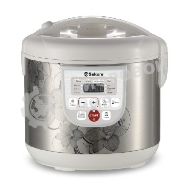 Мультиварка Sakura SA-7753W 5 л, 800 Вт, функция 