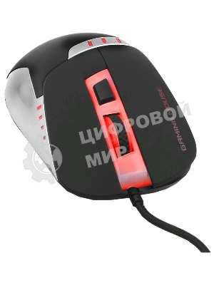 Мышь проводная Gembird MG-520 черный, 3200 dpi, USB, кнопки - 6