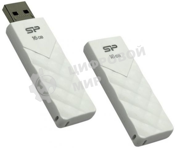 Флешка USB 16Gb Ultima U03 SP016Gb,UF2U03V1W USB 2.0 белый