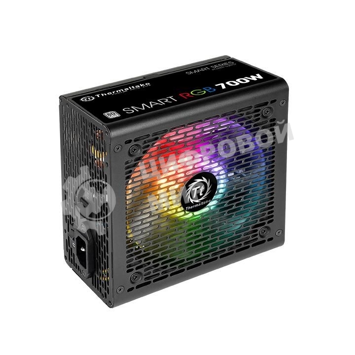 Блок питания Thermaltake Smart RGb (PS-SPR-0700NHSAWE-1), 700Вт, 80 PLUS, 120мм, черный