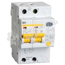 Выключатель автоматический дифференциального тока IEK АД12 2Р 10А 10мА