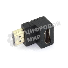 Удлинитель HDMI папа-мама угловой вниз