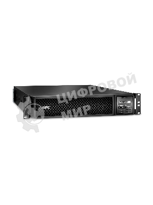 Источник бесперебойного питания APC Smart-UPS SRT, 1000VA/1000W, On-Line, Extended-run, Black, Rack 2U (Tower convertible), черный Pre-Inst. Web/SNMP