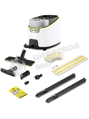 Пароочиститель Karcher EasyFix SC 4 Deluxe белый, напольный, 2200 Вт, 60 г/мин, 1300 мл