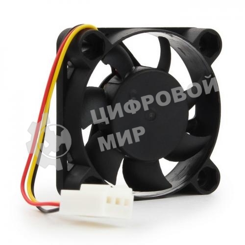 Вентилятор для корпуса Gembird черный, 40 мм, 6000 об/мин, 25 дБ, 3 pin