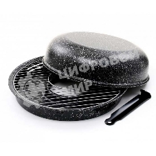 Сковорода гриль-газ KELLI KL-060 с мраморным покрытием