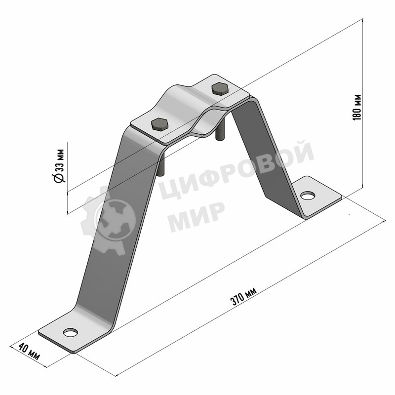 Кронштейн для мачты Rexant КРЫМ-1