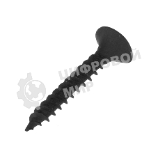 Саморез гипсокартон-металл Kranz 3.5х25, пакет (50 шт./уп.)