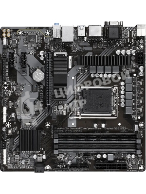 Материнская плата Gigabyte B760M DS3H DDR4, LGA 1700, Intel B760, 4xDDR4, 4xSATA, 2xM.2, 1xPCIe 4.0 x16, 2xPCIe x1, 1xHDMI, 1xDP, 1xVGA, 1x 2.5Gb LAN, 3xUSB-A 3.2 Gen 1, 1xUSB-C 3.2 Gen 2, 2xUSB-A 2.0, 3x3.5 мм, 7.1, mATX