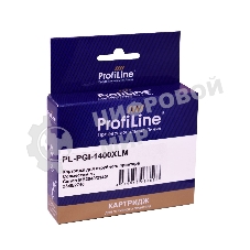 Картридж струйный ProfiLine PL-PGI-1400XLM для принтеров Canon MB2040/MB2140/MB2340/MB2740 с чернилами Magenta