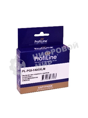 Картридж струйный ProfiLine PL-PGI-1400XLM для принтеров Canon MB2040/MB2140/MB2340/MB2740 с чернилами Magenta