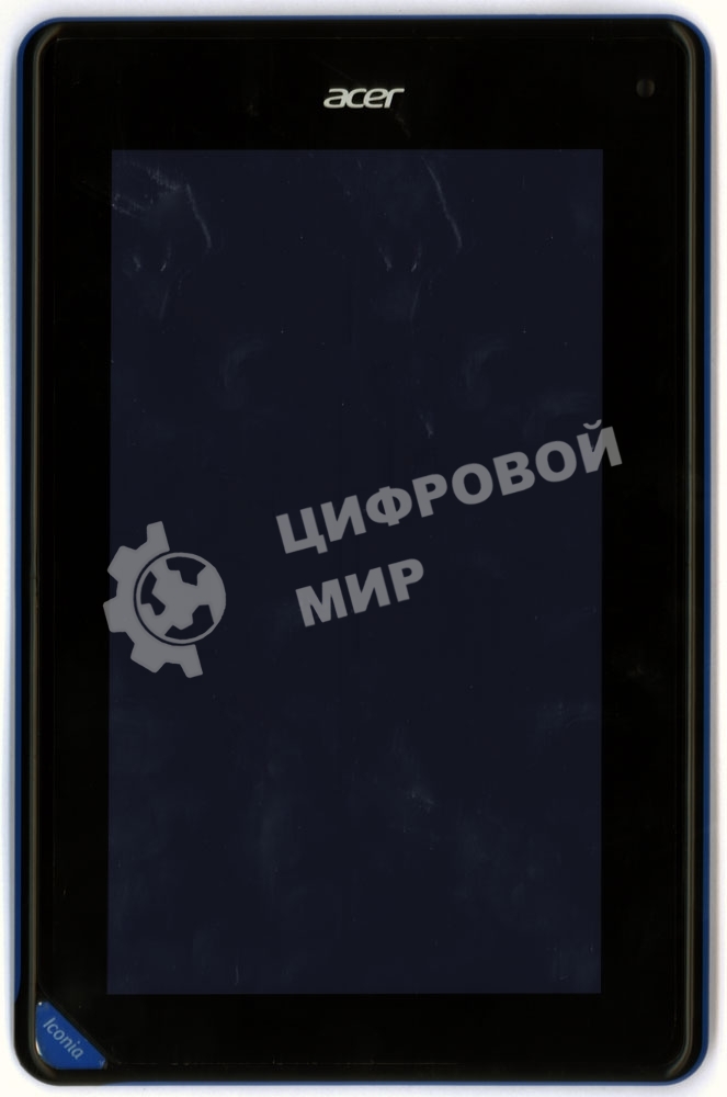 Модуль (матрица + тачскрин) для Acer Iconia Tab B1-A71 черный с рамкой