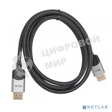 Кабель соединительный DisplayPort v1.4, 8K@60Hz, 10m, медь, VCOM CG635-10M