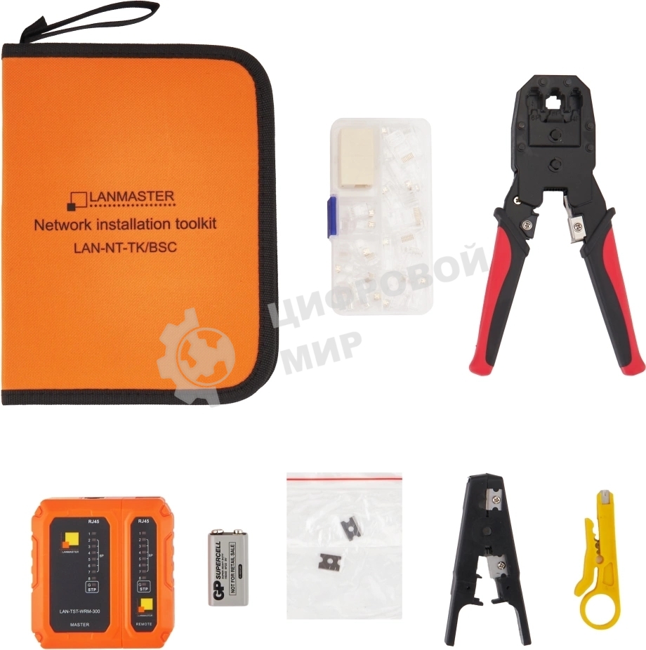 Набор инструментов Lanmaster СКС Basic LAN-NT-TK/BSC для инсталлятора