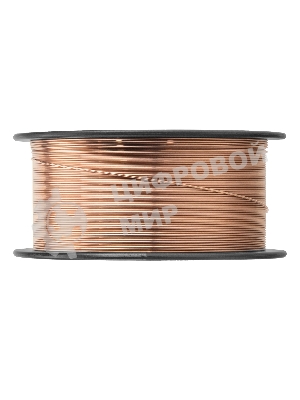 Омедненная проволока Denzel ER70S-6, диам. 0,8 мм, 1 кг, диам. катушки D100