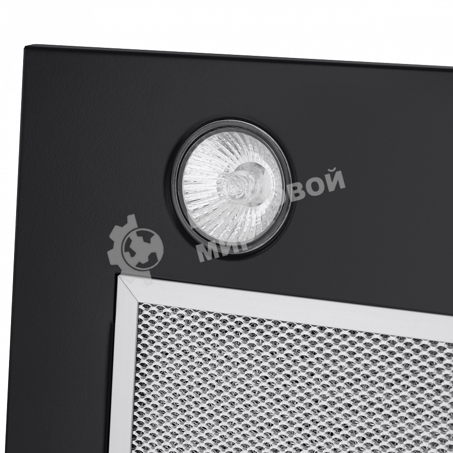 Вытяжка встраиваемая Maunfeld Crosby Singl 60 черный, 60 см, 850 куб. м/ч, 48 дБ