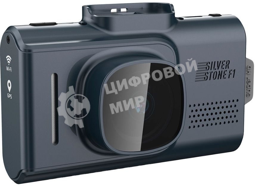 Видеорегистратор Silverstone F1 CityScanner черный 2Mpix 1296x2304 1296p 140гр. GPS MSTAR AIT8339