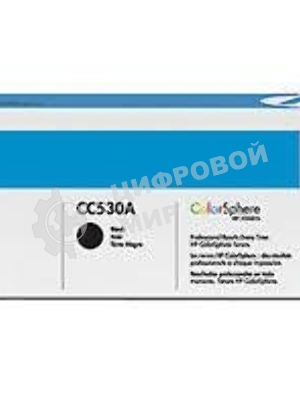 Картридж лазерный HP CC530A черный для LJ CP2025/CM2320 3500 стр.
