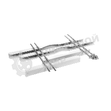 Комплект крепления двойной на столб для шкафов ШТВ-Н и EMW шириной 600 мм