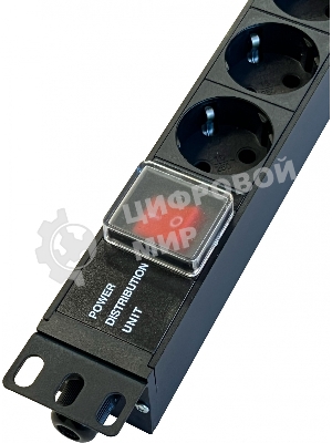 Блок распределения питания NTSS NTSS-PDU-DA2030 гор.размещ. 8x базовые 16A клеммная колодка