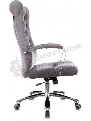 Кресло Бюрократ T-9928SL Fabric Italia 26 серый, ткань