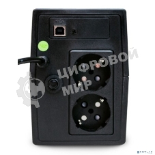 Источник бесперебойного питания Powerman UPS BackPro 650Plus (999734)
