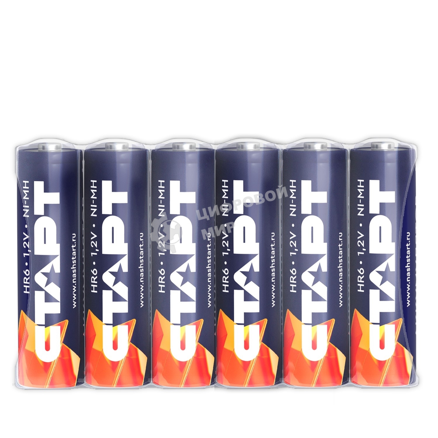 Батарейки СТАРТ HR6 AA 2300mAh NIMH-SH6 42/504 (6 шт)