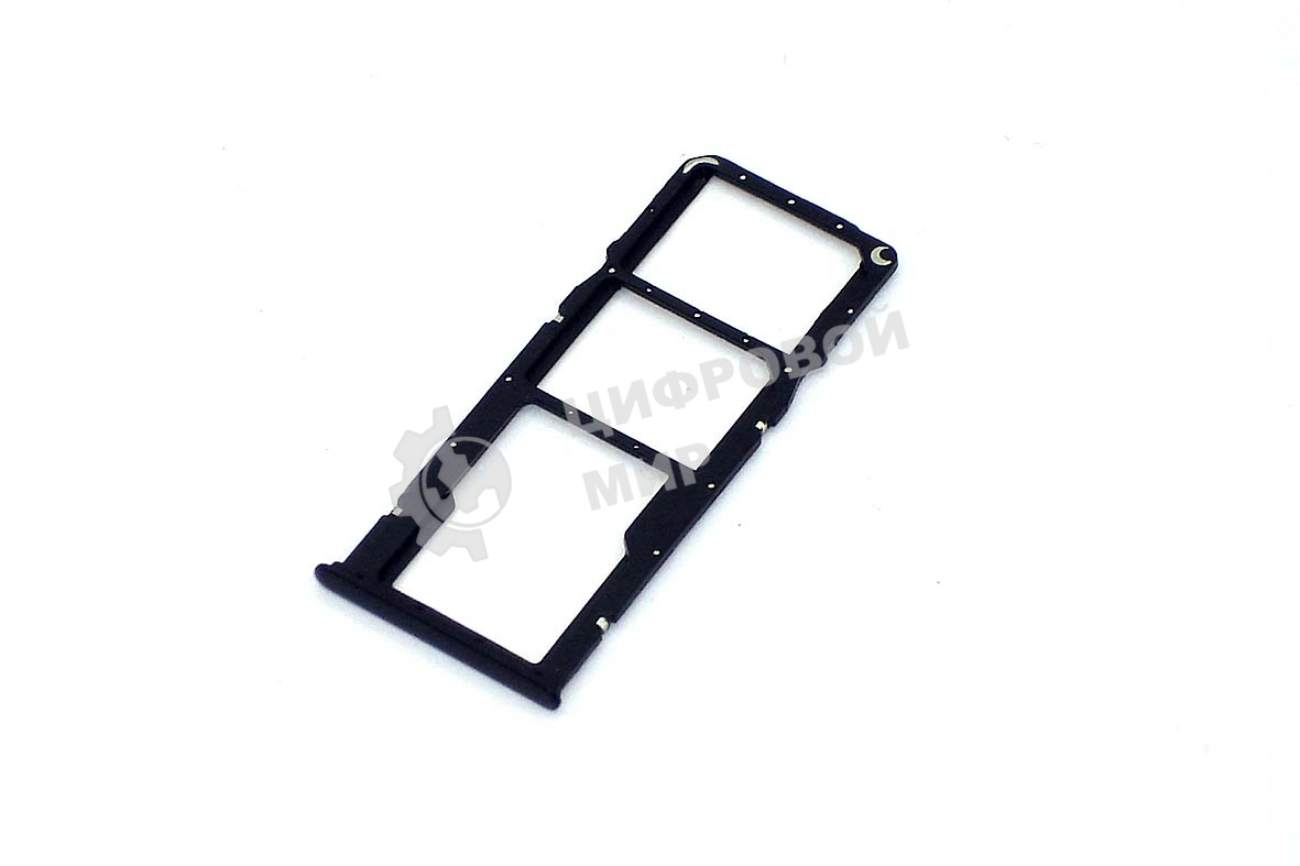 Лоток для SIM-карты Huawei Y9 2018 черный