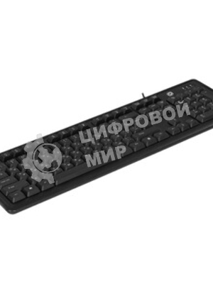 Комплект клавиатура+мышь Oklick S605 проводной, USB, 2400 DPI, чёрный
