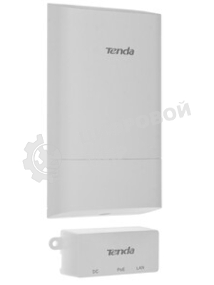 Tenda O1-5G Наружная точка доступа, 5 ГГц, до 867 Мбит/с, внутренняя антенна 1x9dBi, IP65, PoE, LAN 1x100 Мбит/с