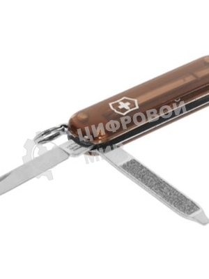 Нож перочинный Victorinox Classic Chocolate Fugde (0.6223.T55G) 58мм 7 функций карт.коробка