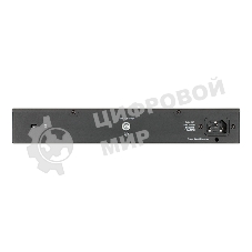 Коммутатор настраиваемый L2 D-Link DGS-1100-10MPV2/A3A с 8 портами 10/100/1000Base-T и 2 портами 1000Base-X SFP (8 портов PoE 802.3af/at, PoE-бюджет 130 Вт)