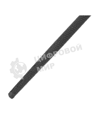 Напильник Сибртех, 150 мм, круглый, деревянная ручка