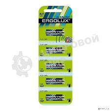 Батарейки Ergolux LR27A BL-5 (A27-BP5,12В) (5 шт. в уп-ке)